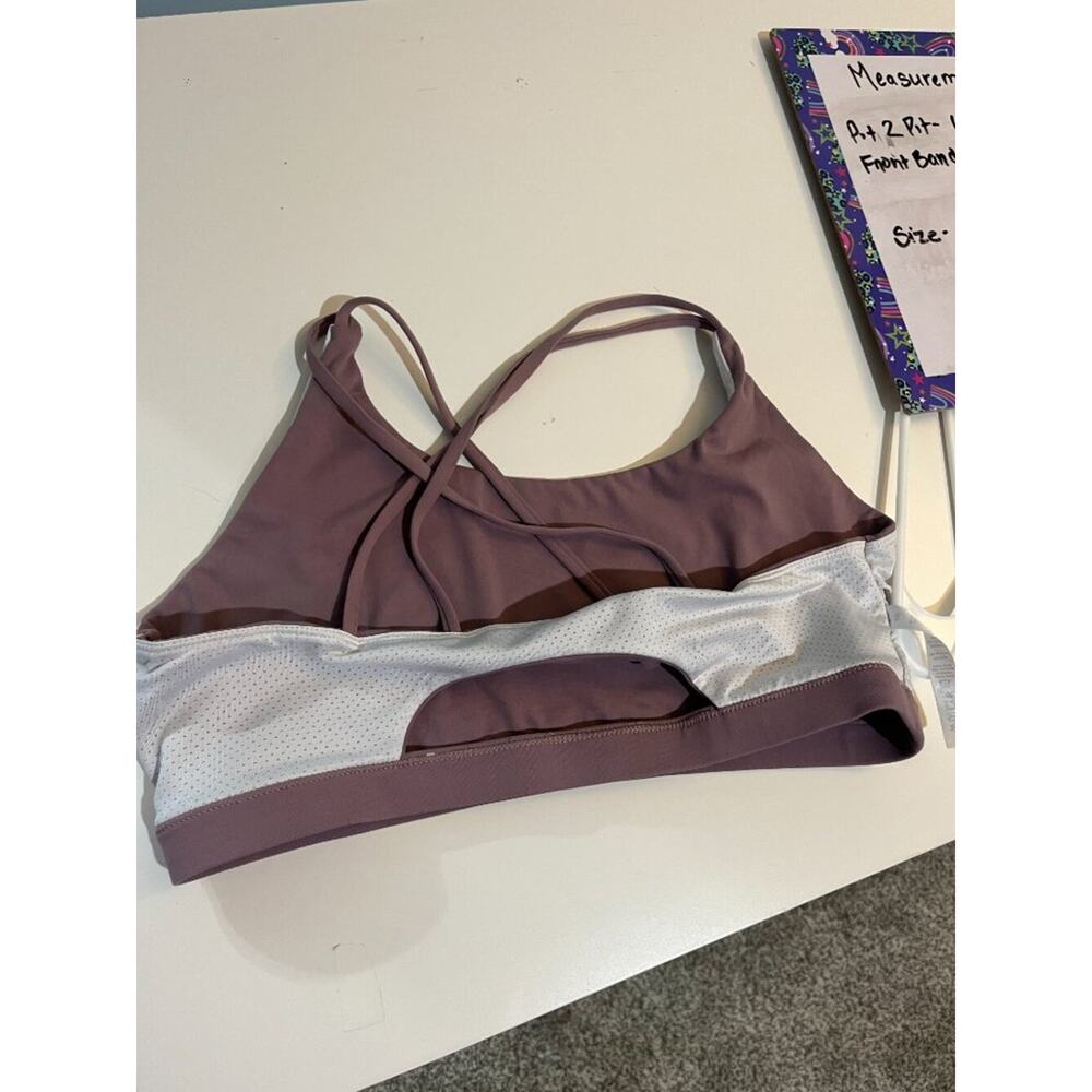Sports bra - Plum colored - Size XXL - Picture 7 of 10